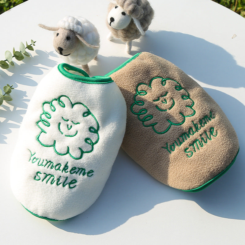 Autumn and winter two legs warm pet small dog dog clothes cat supplies vest