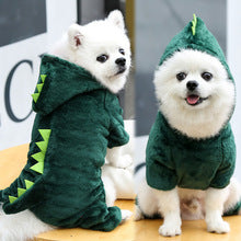 Autumn and winter warm four-legged small medium-sized dog dog cat dinosaur into pet clothing manufacturers wholesale