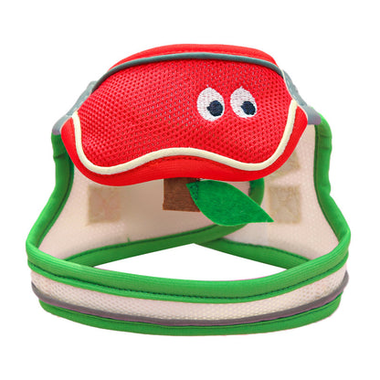 chest and back straps, leash, all-season model, mesh for ventilation