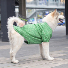 Medium and large dog autumn and winter wool hoodie warm pet dog and cat clothing supplies