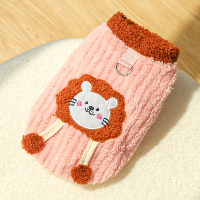 Pet clothing - Fall/Winter collection with added insulation for warmth, featuring pockets. Suitable for dogs and cats.