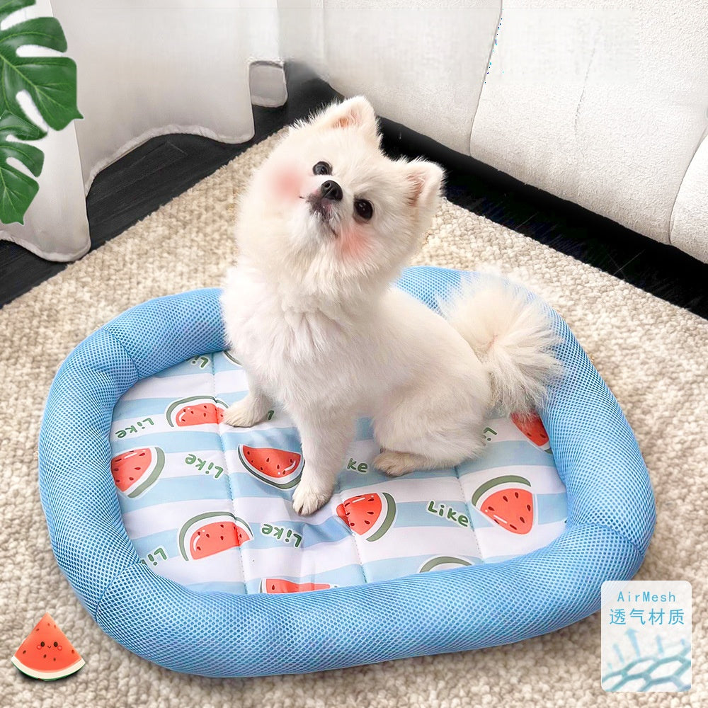 Spring and summer breathable dog bed and cat bed