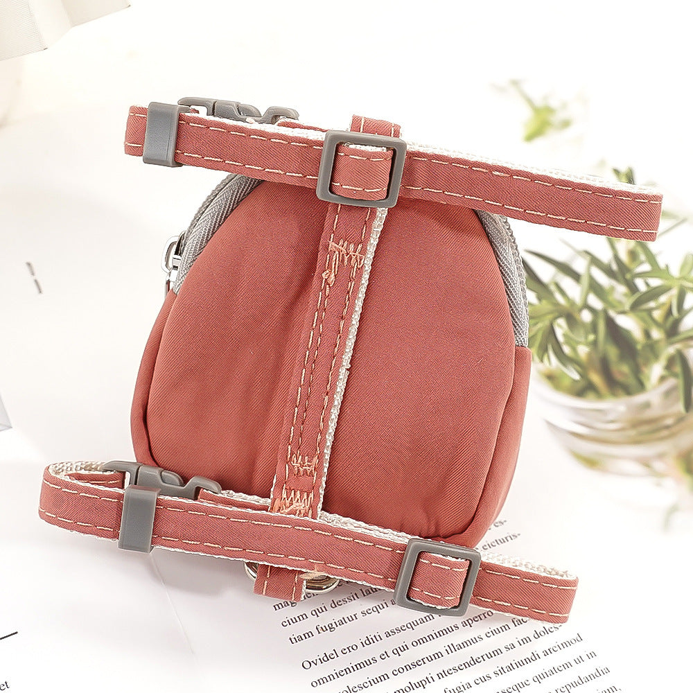 Shoulder bag chest strap pull rope for dogs and cats walking