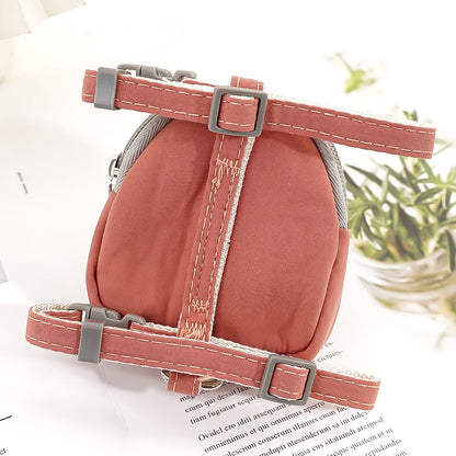 Shoulder bag chest strap pull rope for dogs and cats walking