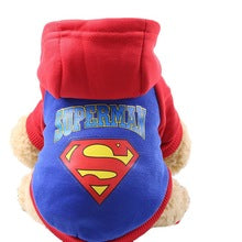 Two-leg hoodie sports cartoon dog dog cat clothes Autumn and winter pet clothing supplies