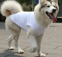 Golden Samor Labrador Clothing vest Dog Cat Clothing Small Large dog Pet supplies Cotton teddy