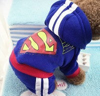 Two-leg hoodie sports cartoon dog dog cat clothes Autumn and winter pet clothing supplies