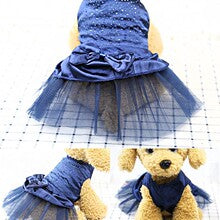 Spring and summer dog cat clothes skirt pet supplies love skirt spot manufacturers wholesale