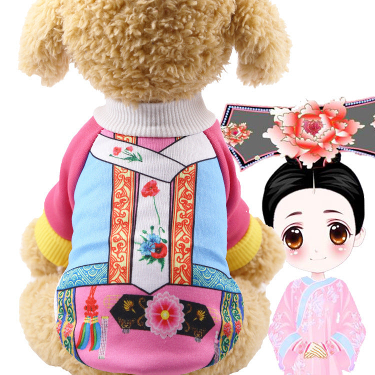 Spring Autumn and winter hoodies Cat clothes uniforms Halloween Christmas funny pet clothes dog clothes supplies