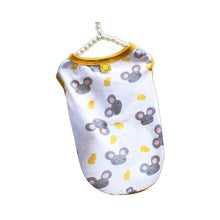 Small, medium and large dog vest Cat pet clothing supplies spring and summer new cartoon teddy dog clothes