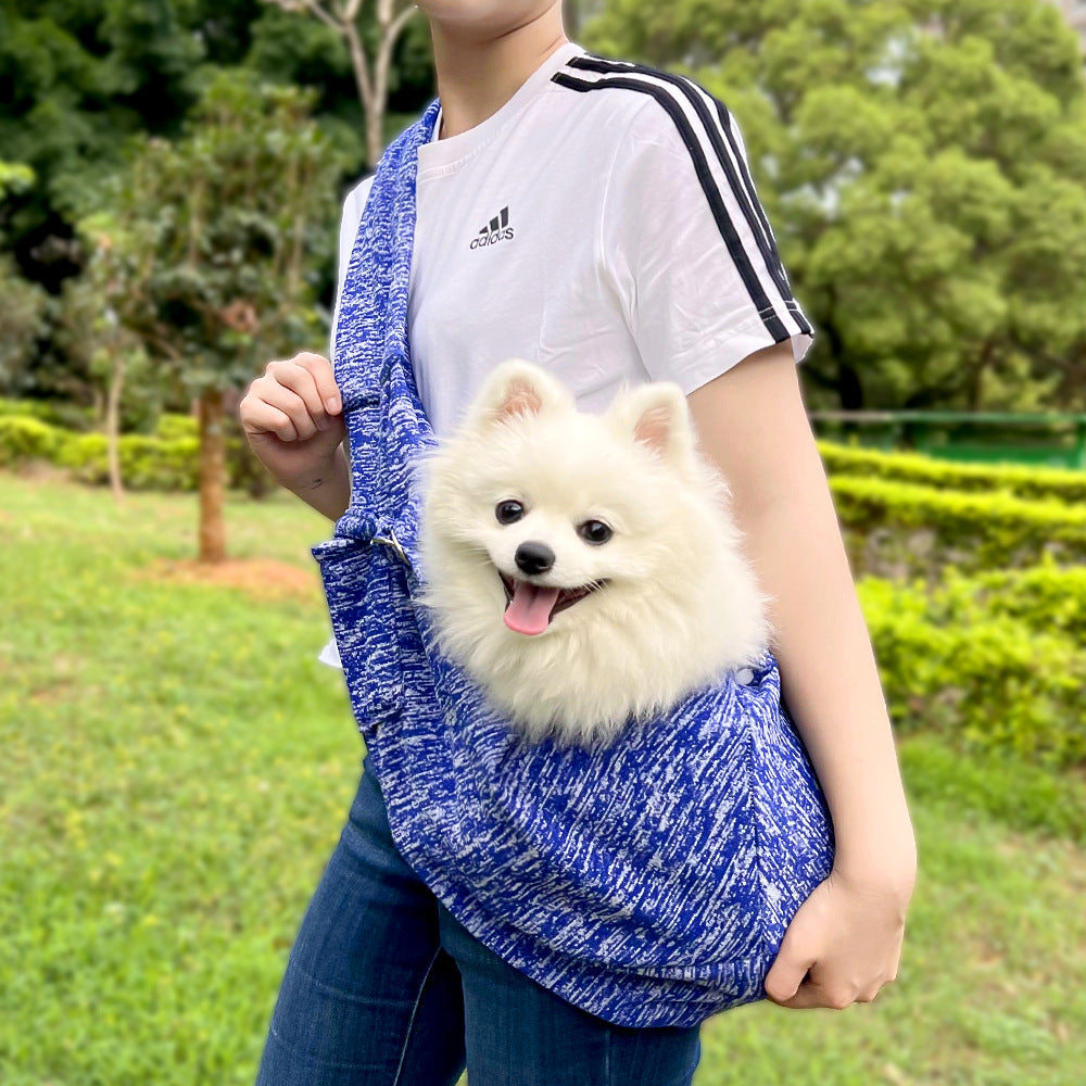 Pet backpack - New style autumn-winter single shoulder bag, crossbody bag, cat bag, dog bag for outdoor use