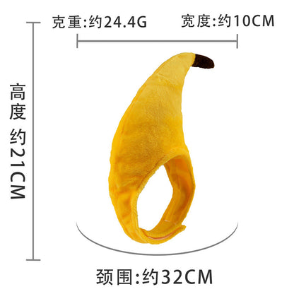 Sunflower Banana dog Cat headwear hat