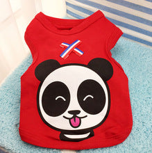 Spring/Summer Webbing X Dog vest Pet Clothes Cartoon pattern cat clothes vest pet supplies