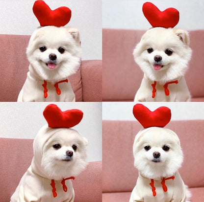 Dog autumn and winter small medium-sized dog love two feet clothes cat cute pet clothing supplies spot wholesale