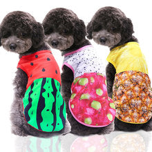 Spring and summer tank tops Dog and cat clothes suspenders Mesh clothing Pet clothes