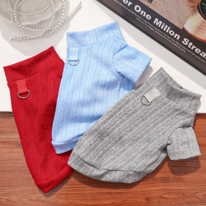 Pet clothing - Winter and autumn base layer shirts with high elasticity and comfort